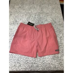 Local Boy Outfitters Bayview Swim Trunks Salmon Pink Mens 2XL L1600021